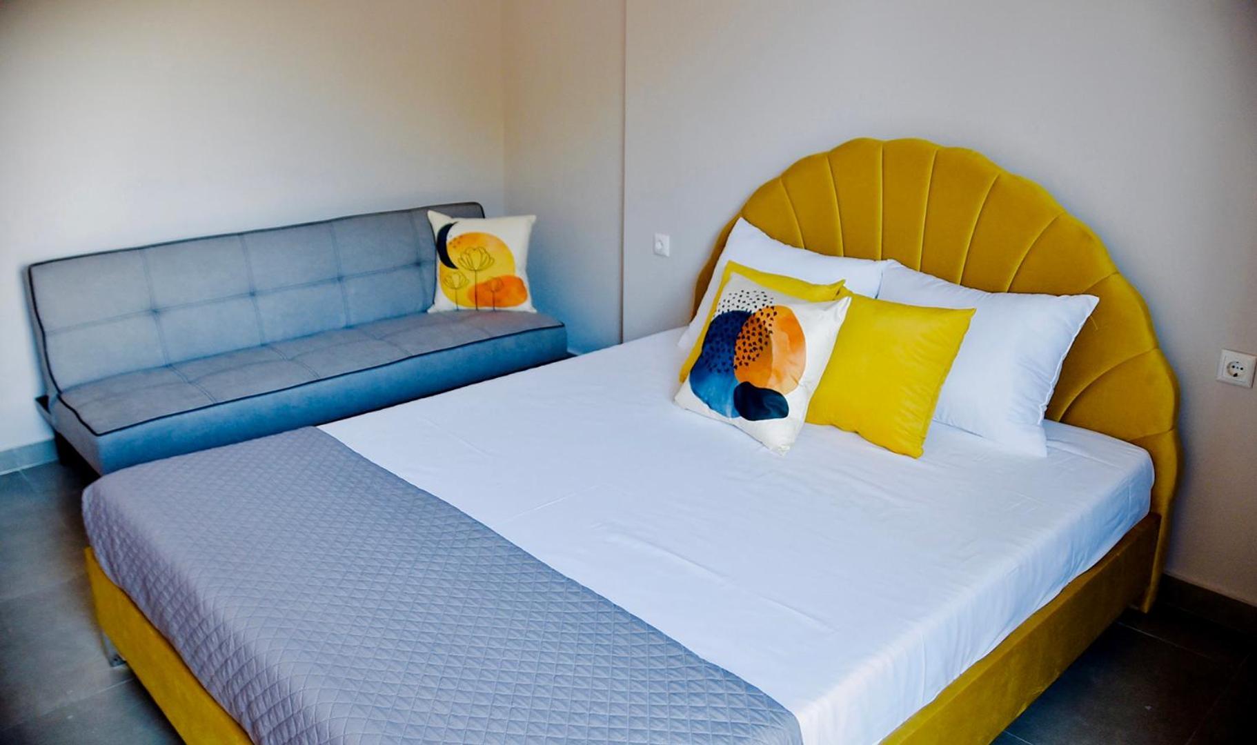 Room Nine 9 Beachfront Apartments Nea Kallikrateia Ngoại thất bức ảnh